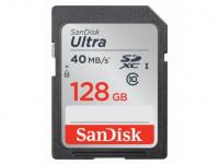 Sandisk Карта памяти SDXC 128GB Class 10 UltraSDSDUN-128G-G46 40MB/s