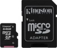 Kingston microSDCX 10/64 GB UHS-I Class 10+ adapter