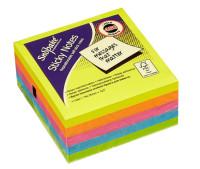 Snopake Наклейки квадратные для документов "Snopake", 450 штук, 5 цветов, 76х76 мм