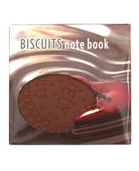 Проф-Пресс Блок для записи "Шоколадное печенье", 8,8 см, 80 листов