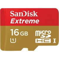 Sandisk Micro SecureDigital 16Gb  Extreme SDHC class 10 UHS-1 (SDSDQX-016G-U46A)