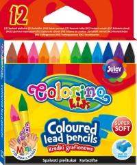 Colorino Цветные карандаши мини, 12 цветов