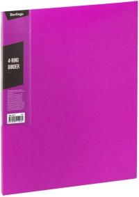 Berlingo Комплект папок на 4-х кольцах "Color Zone", цвет: розовый (в комплекте 14 папок) (количество товаров в комплекте: 14)