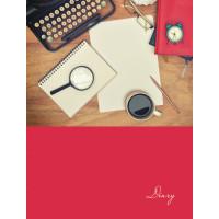 Канц-Эксмо Ежедневник недатированный "Офисный стиль. Рабочий стол", А6, 160 листов