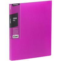 Berlingo Папка с пружинным скоросшивателем &quot;Color Zone&quot;, 17 мм, 600 мкм, розовая