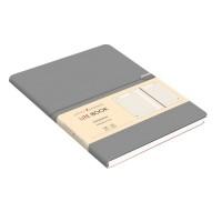 Канц-Эксмо Ежедневник недатированный "Lite Book. Серый", А5, 136 листов