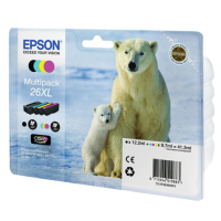 Epson Картридж струйный (C13T26364010) Expression Premium XP-600/ 800, оригинальный, 4 цвета