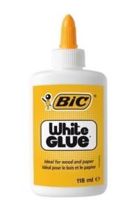 BIC Клей ПВА White Glue, 118 мл