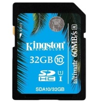 Kingston SDHC Class 10 32Gb UHS-I Ultimate
