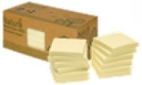 Info Notes Блок-кубик для заметок, 50x40 мм, 12 блоков по 100 листов, желтый
