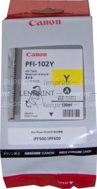 Canon PFI-102Y картридж желтый