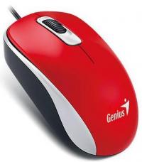 Genius Мышь DX-110 красный USB