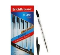 ErichKrause Ручка шариковая "R-301 Classic 1,0 Stick", черная