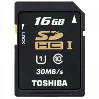 Toshiba sdhc 16gb class 10 sd-t016uhs1 (bl5)