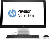 HP Моноблок Pavilion 27-n001ur 27&quot; 1920x1080 i3-4170T 3.2GHz 4Gb 1Tb R7 360-4Gb DVD-RW Wi-Fi Win8.1 клавиатура+мышь белый M9L19EA