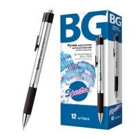 BG (Би Джи) Ручка шариковая автоматическая с грипом "Ultra G technology. Spectra", 0,7 мм, черная