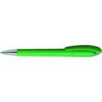 Index Ручка шариковая "Applica", поворотный механизм, 0,5 мм, зеленый корпус