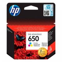 HP Картридж 650 для DeskJet IA 1515 2515 3515 Цветной 360стр CZ102AE