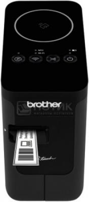 Brother Принтер для наклеек PT-P750W настольный, авторезак, от 3,5 до 24мм, до 30мм/сек, 180т/д, WiFi, БП, USB, Черный PTP750WR1