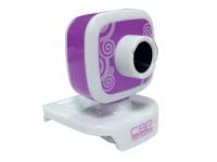 CBR Веб-Камера CW-835M фиолетовый