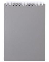 Hatber Блокнот "Metallic", А5, 80 листов, клетка, серый