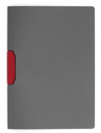 Durable Папка с клипом "Duraswing Color", А4, красный клип