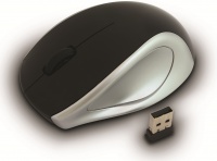 Oklick 412 MW Wireless Optical Mouse Black Silver