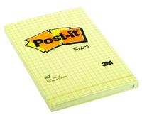 3M Бумага для заметок с липким слоем "Post-it", желтая, 100 листов
