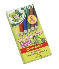 Jolly Карандаши цветные "Supersticks kinderfest Mini", 6 цветов