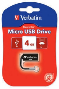 Verbatim Micro Black 4Gb