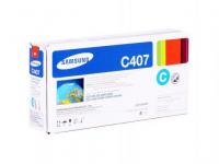 Samsung Лазерный картридж CLT-C407S голубой для CLP-320 325 320N