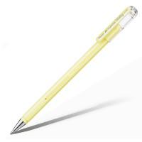 Pentel Гелевая ручка "Hybrid Milky", пастельный желтый стержень, 0,8 мм