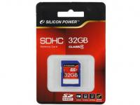 Silicon Power Карта памяти SDHC 32GB Class 4 SP032GBSDH004V10