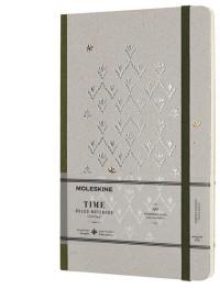 Moleskine Блокнот Limited Edition Time Notebooks, 140 страниц, 130х210 мм, зеленый