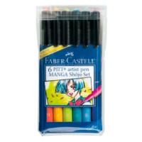 Faber-Castell Набор ручек капилярных "Manga", 6 цветов