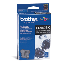Brother Картридж струйный "Brother", (LC980BK) DCP-145C/165C/195C/375CW, черный, оригинальный, ресурс 300 страниц