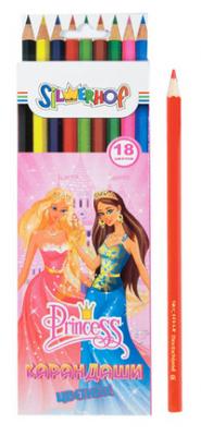 Silwerhof Цветные карандаши "Princess", 18 цветов