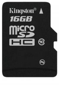 Kingston microSDHC 16Gb Сlass 10