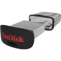 Sandisk Ultra Fit 64Гб, Черный, пластик, USB 3.0