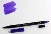 Tombow Брашпен (маркер-кисть) "ABT Dual Brush Pen", цвет: 606 фиолетовый