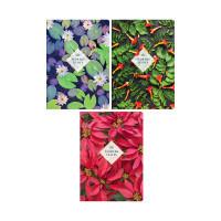 Artspace Комплект тетрадей "Цветы. Leaves & Flowers", А4, 80 листов, клетка (12 тетрадей в комплекте) (количество товаров в комплекте: 12)