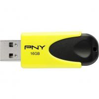 PNY N1 Attaché 16Гб, Желтый, пластик, USB 2.0