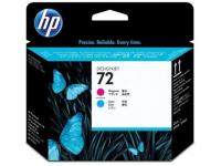 HP 72 Magenta and Cyan Printhead