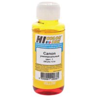 Hi-Black Чернила CANON универсальные "HI-Color", желтый, 100 мл, совместимые