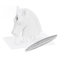 Balvi Пресс-папье и держатель для ручек "Unicorn", белый