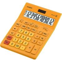 Casio Калькулятор настольный "GR-GR-12C-RG-W-EP", 12 разрядов, цвет оранжевый