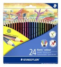 Staedtler Карандаши цветные "Wopex. Noris Colour", 24 цвета