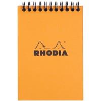 Rhodia Блокнот "Classic", оранжевый, 10,5x14,8 см, клетка, 80 л