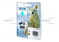 Epson C13T26324010 картридж голубой XL, № 26XL