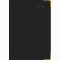 Канц-Эксмо Ежедневник датированный "Business Prestige. Ancient", А6, 176 листов, черный